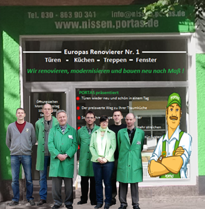 Unser erfahrenes PORTAS-Team berät Sie gerne Unser erfahrenes PORTAS-Team berät Sie gerne