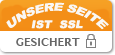 Unsere Seite ist SSL-verschlüsselt